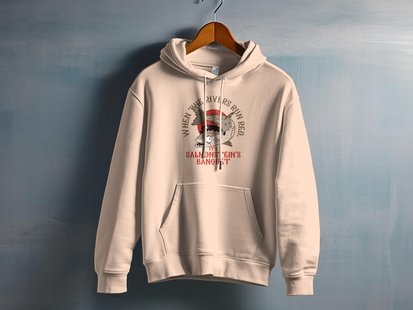 When The Rivers Run Red Salmonstein's Bandit hoodie