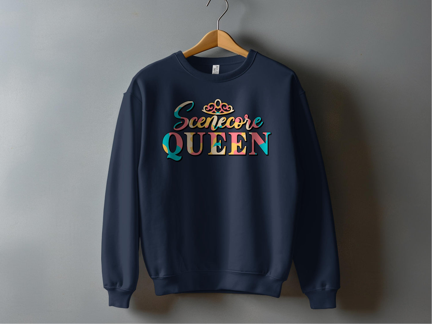 Scenecore Queen Graphic Sweatshirt trendsetter product