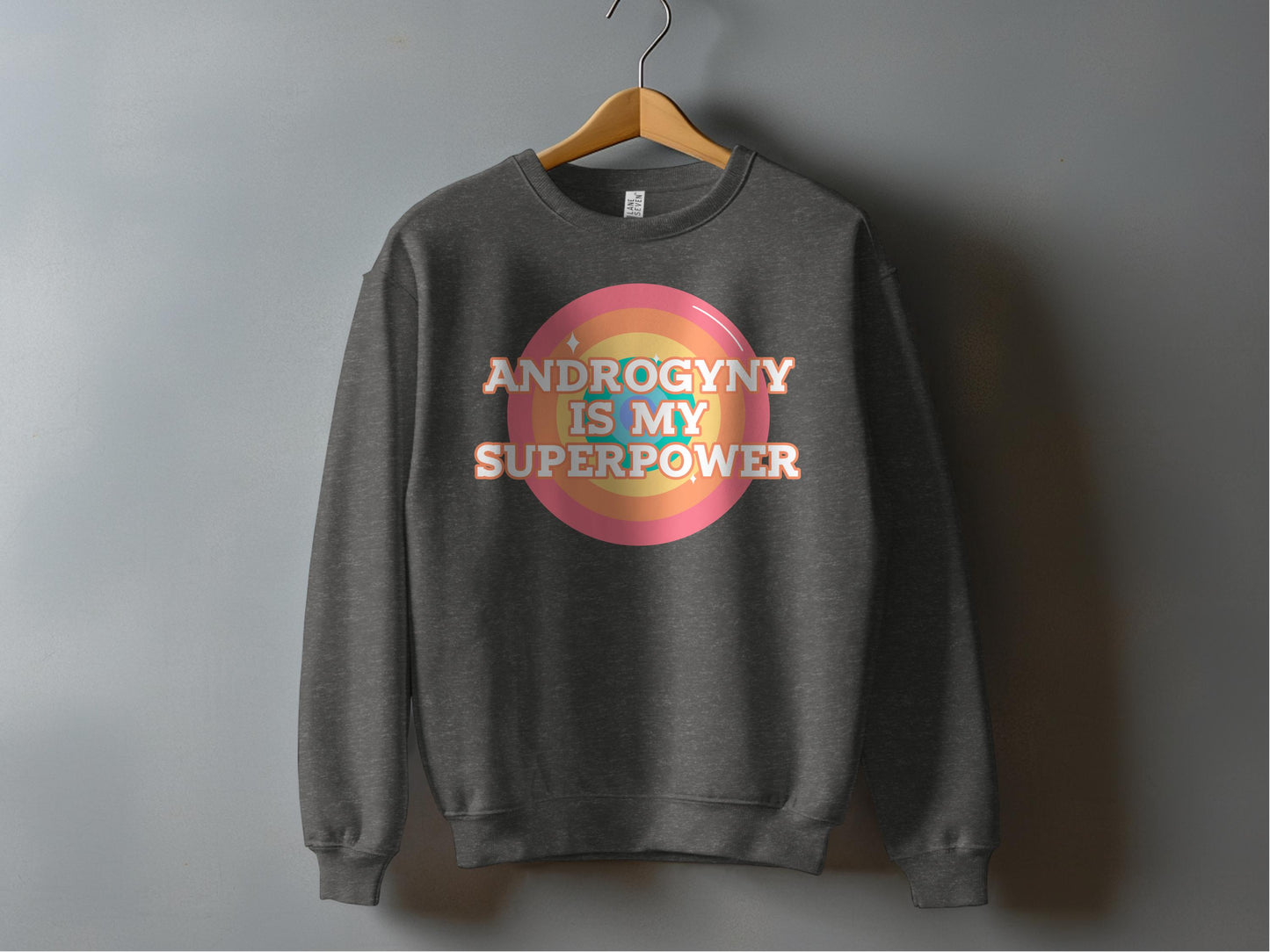 Androgyny Is My Superpower Graphic Sweatshirt product