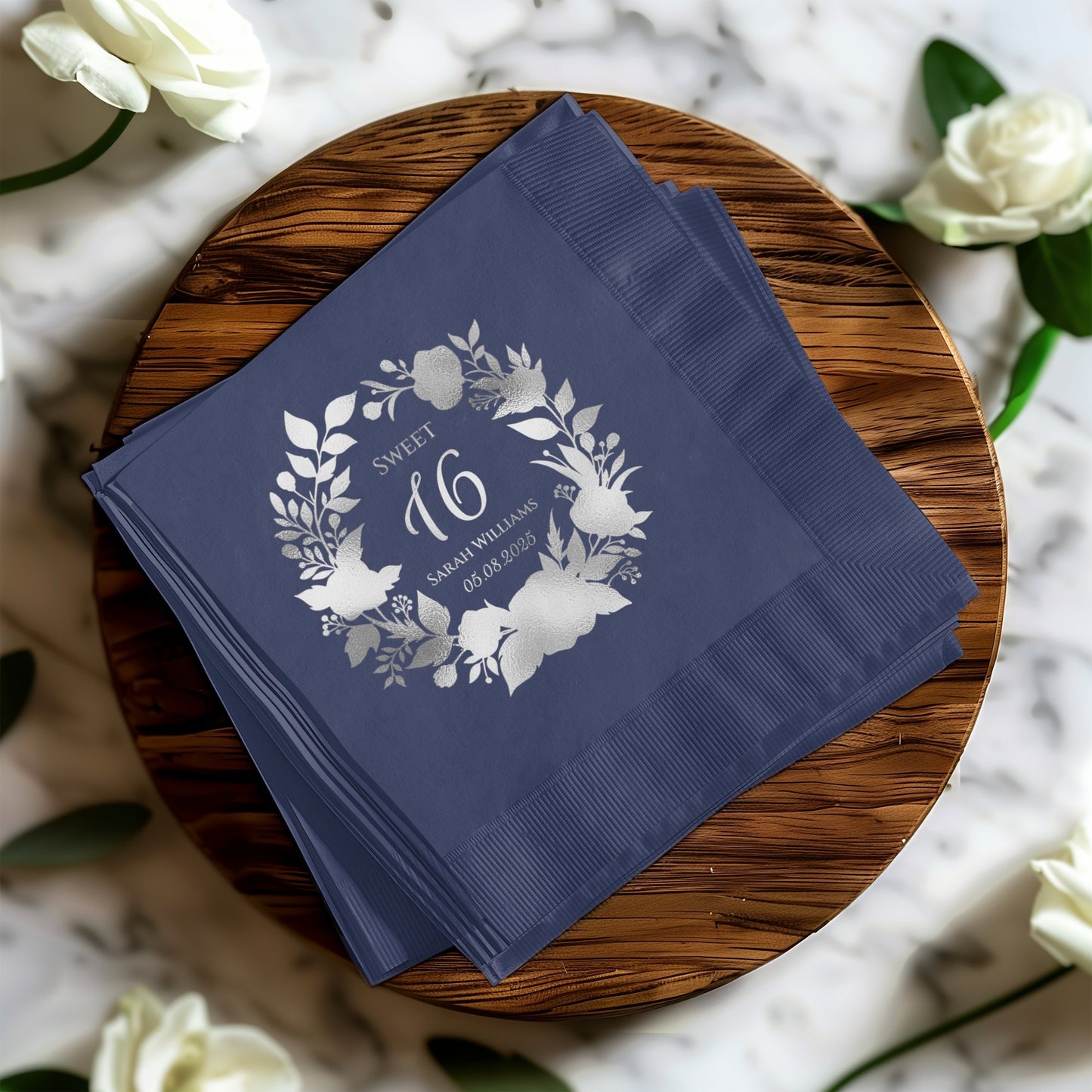 Sweet 16 Personalized Custom Napkins product type