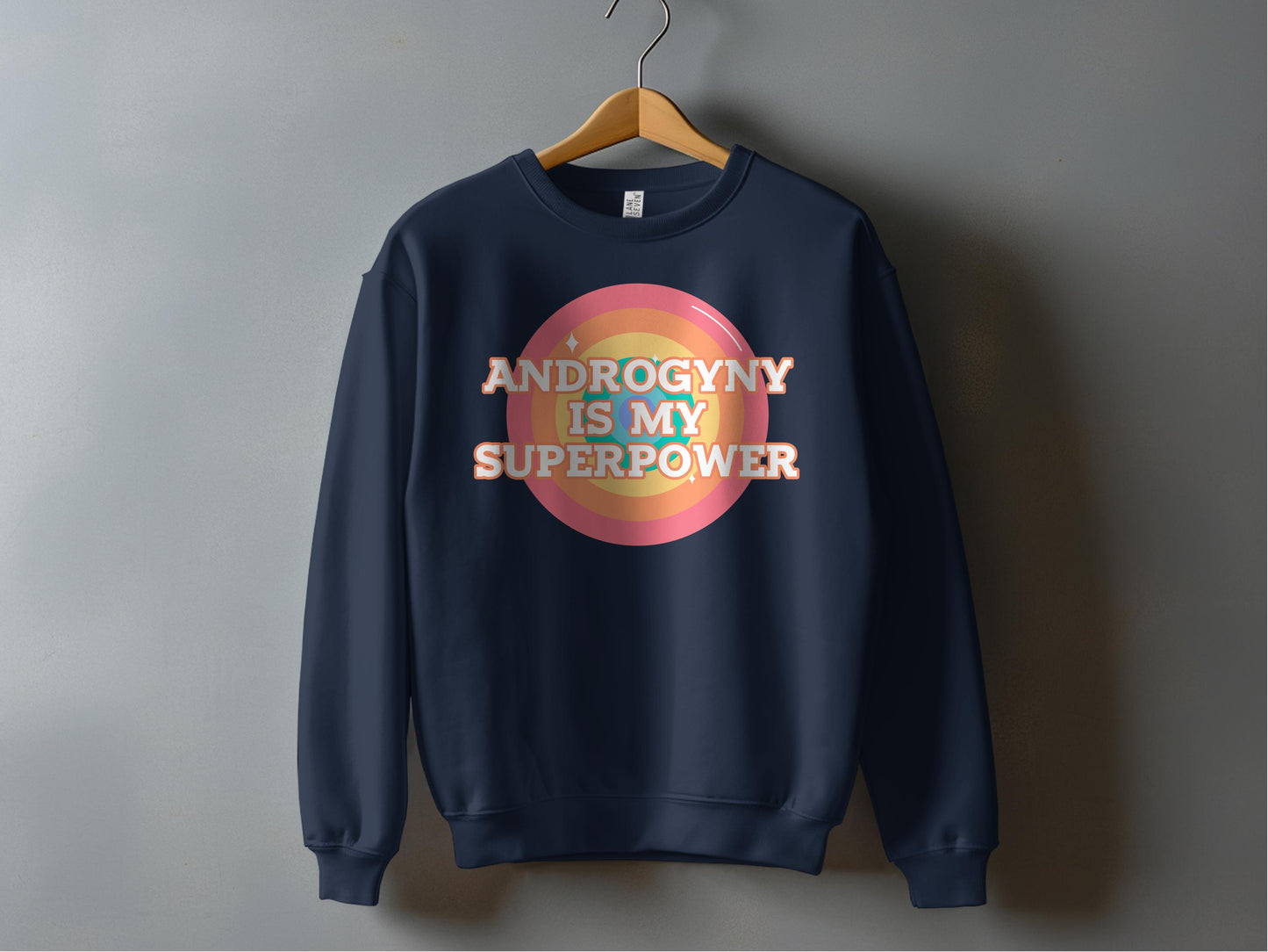 Androgyny Is My Superpower Graphic Sweatshirt product