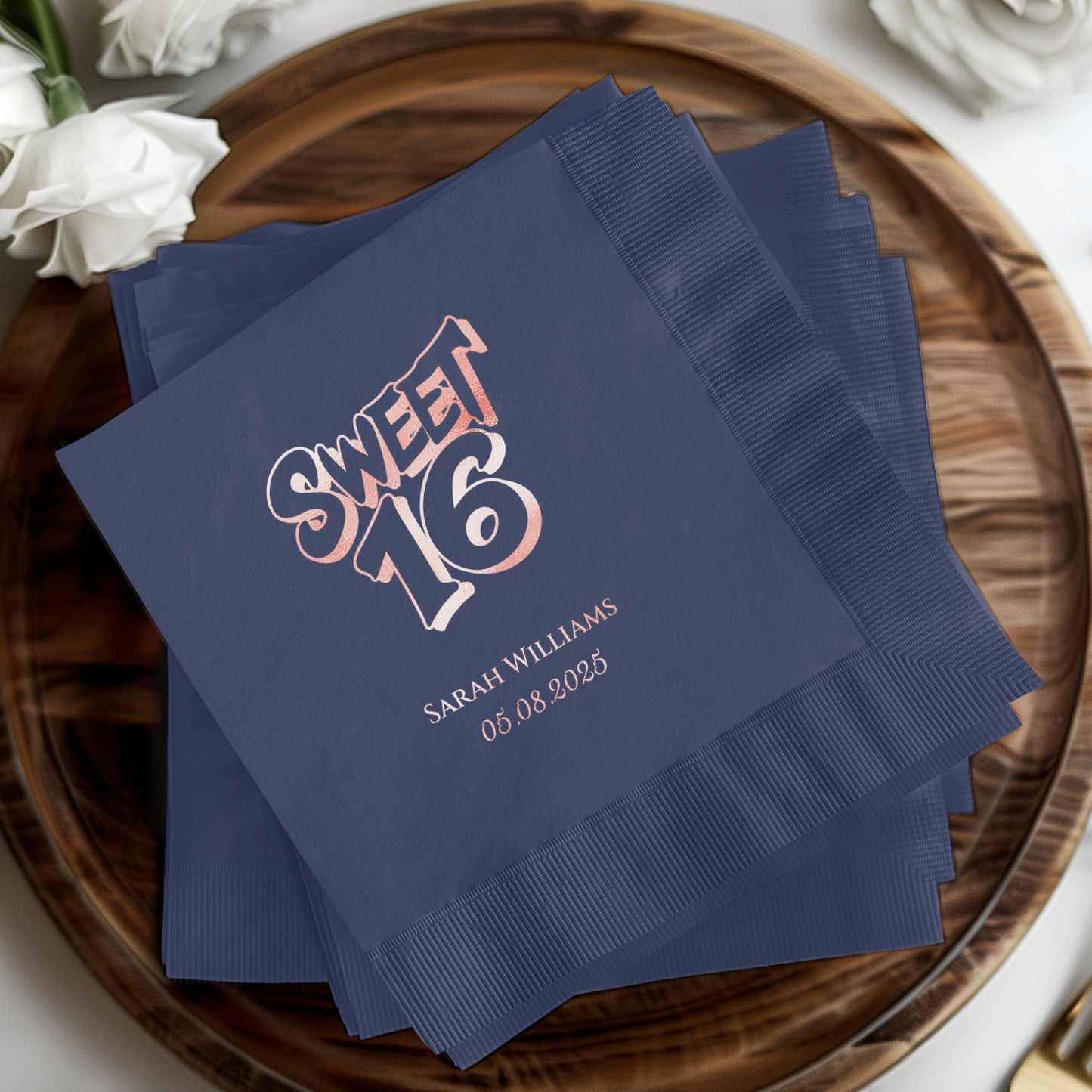 Sweet Sixteen Personalized Party Napkins product