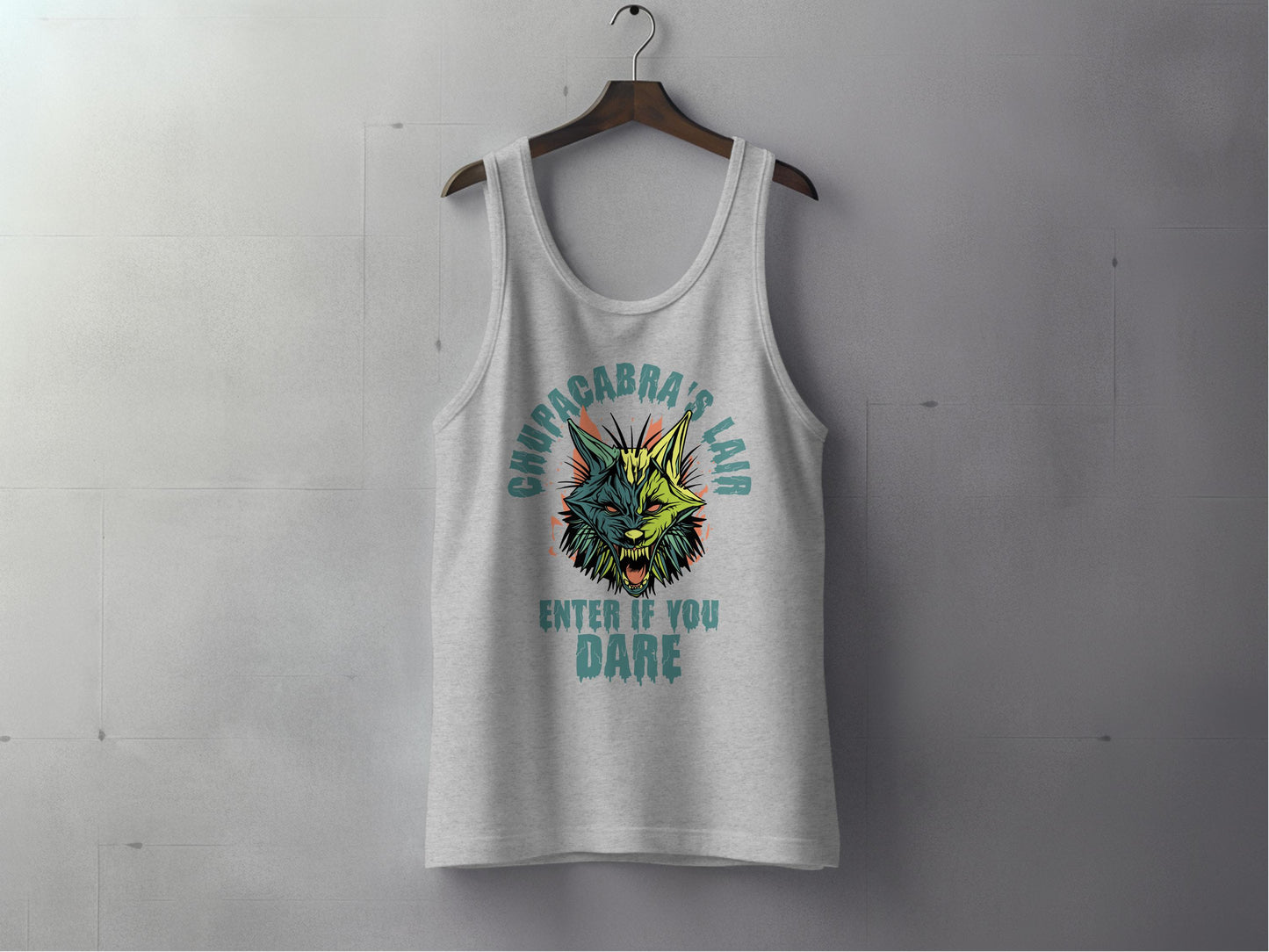 Chupacabra's Lair Enter If You Dare Tank Top product type