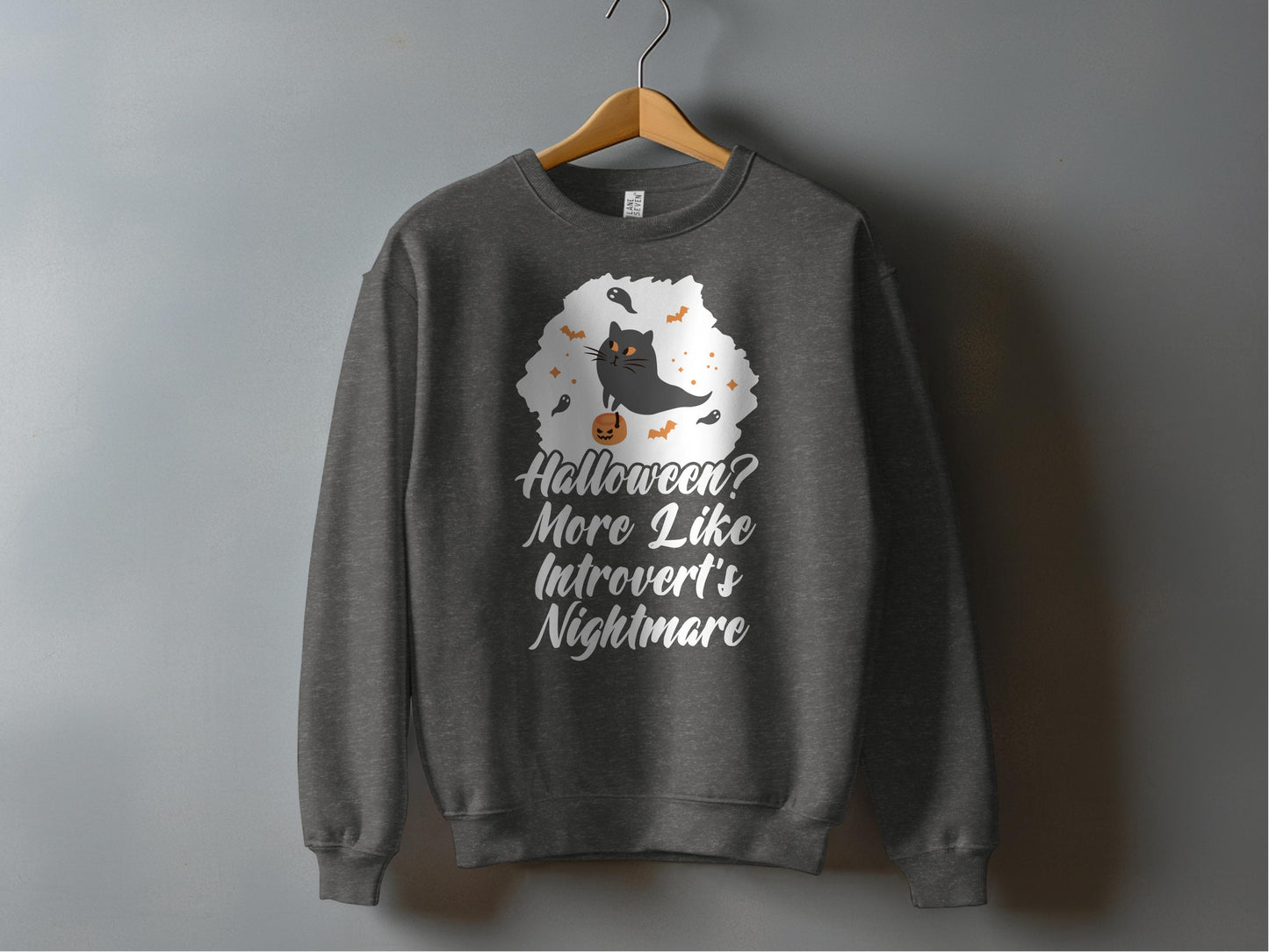 Halloween Introvert's Nightmare Graphic Sweatshirt product