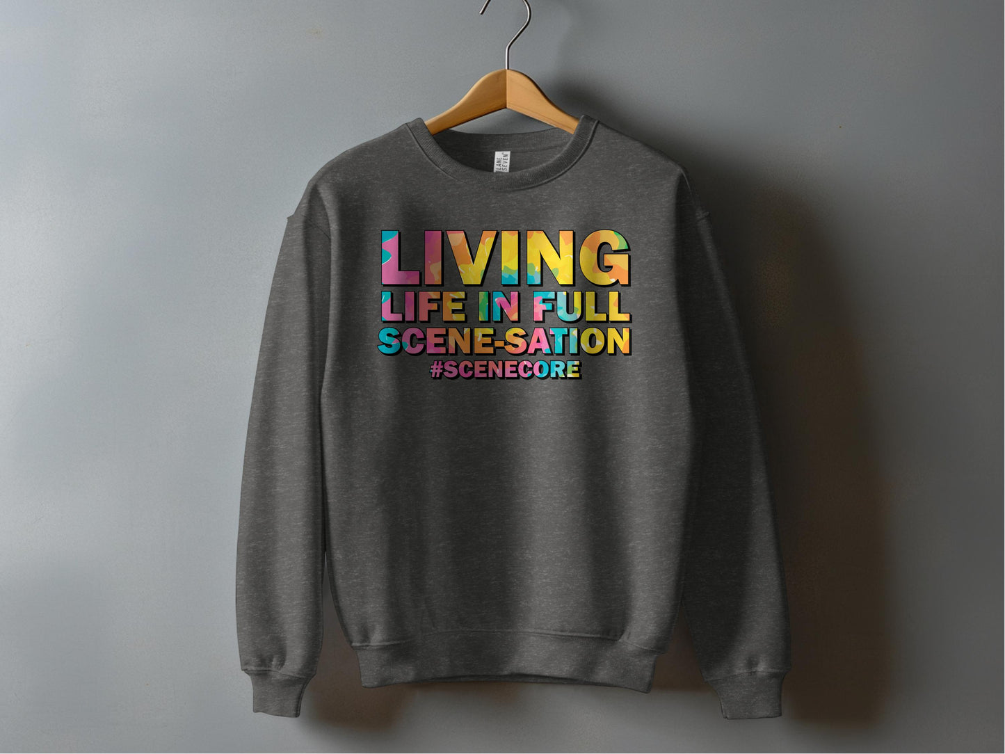 Living Life In Full Scene-sation Graphic Sweatshirt Product