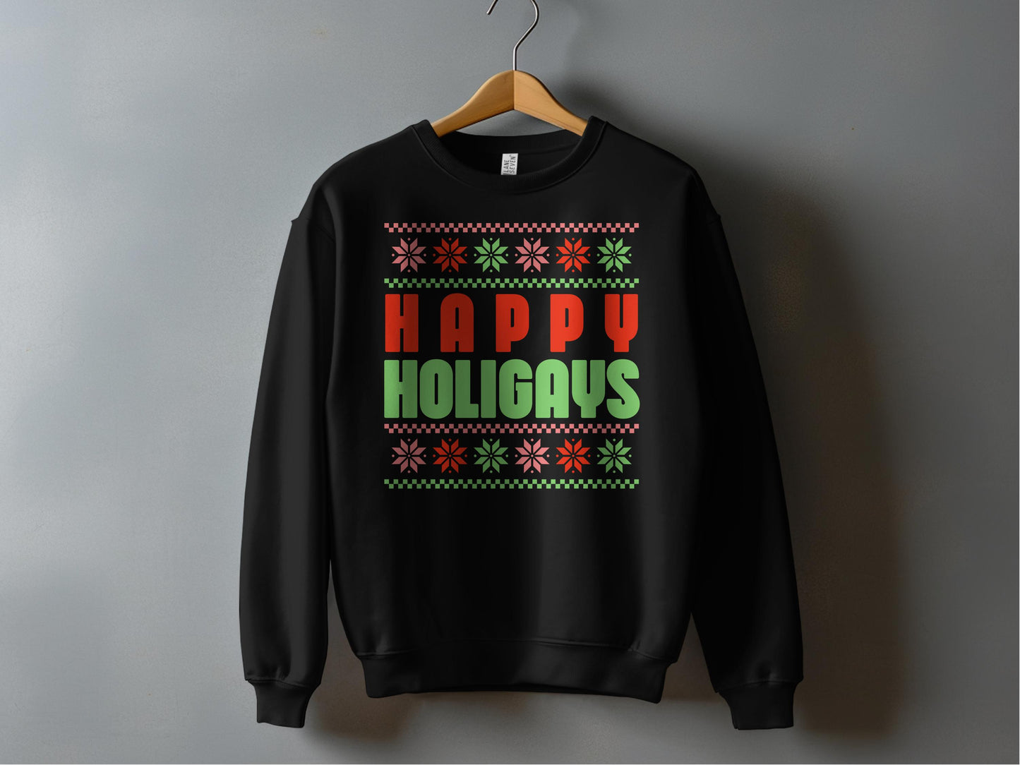 Happy Holigays Festive Winter Sweater product