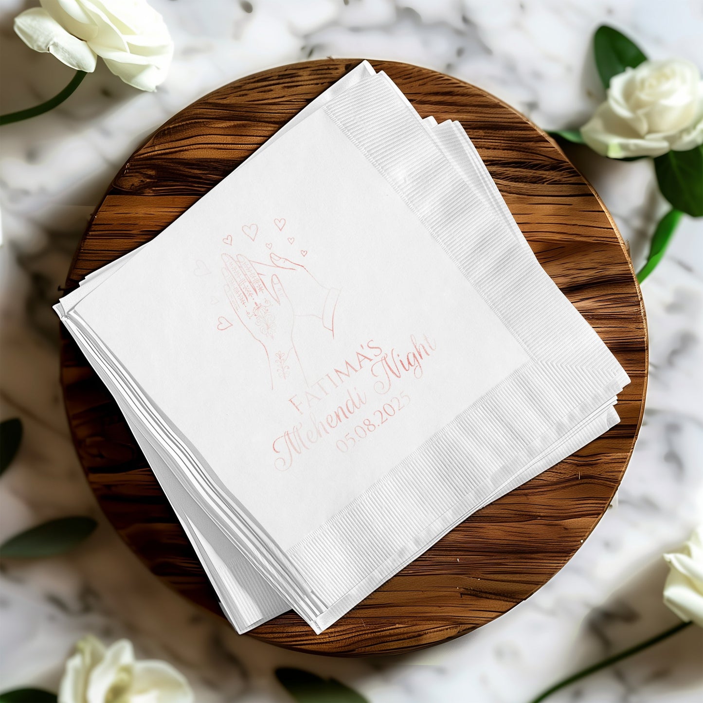 Personalized Wedding Napkins Event Party product