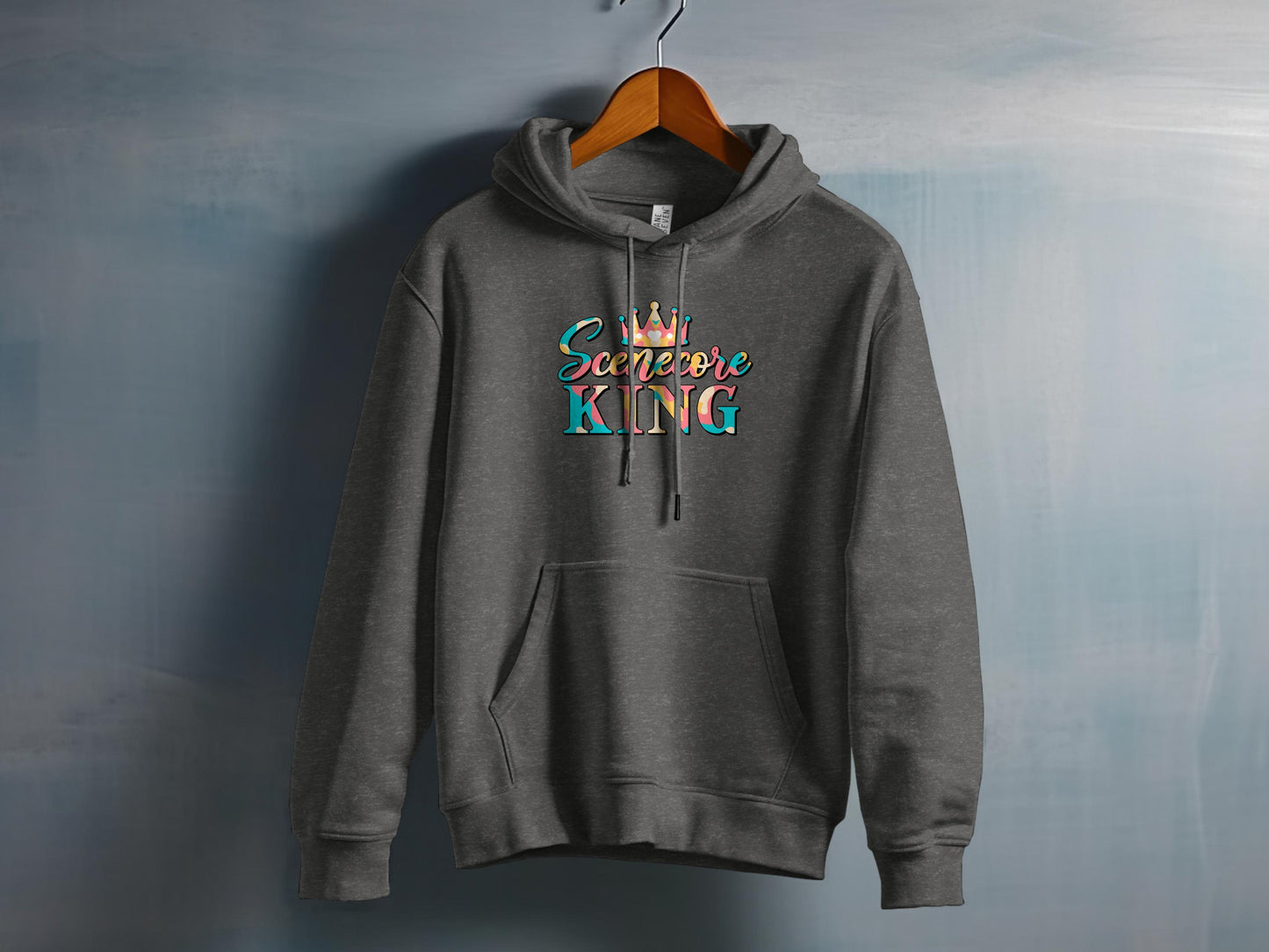 Scripere King Graphic Hoodie comfortable unique product type