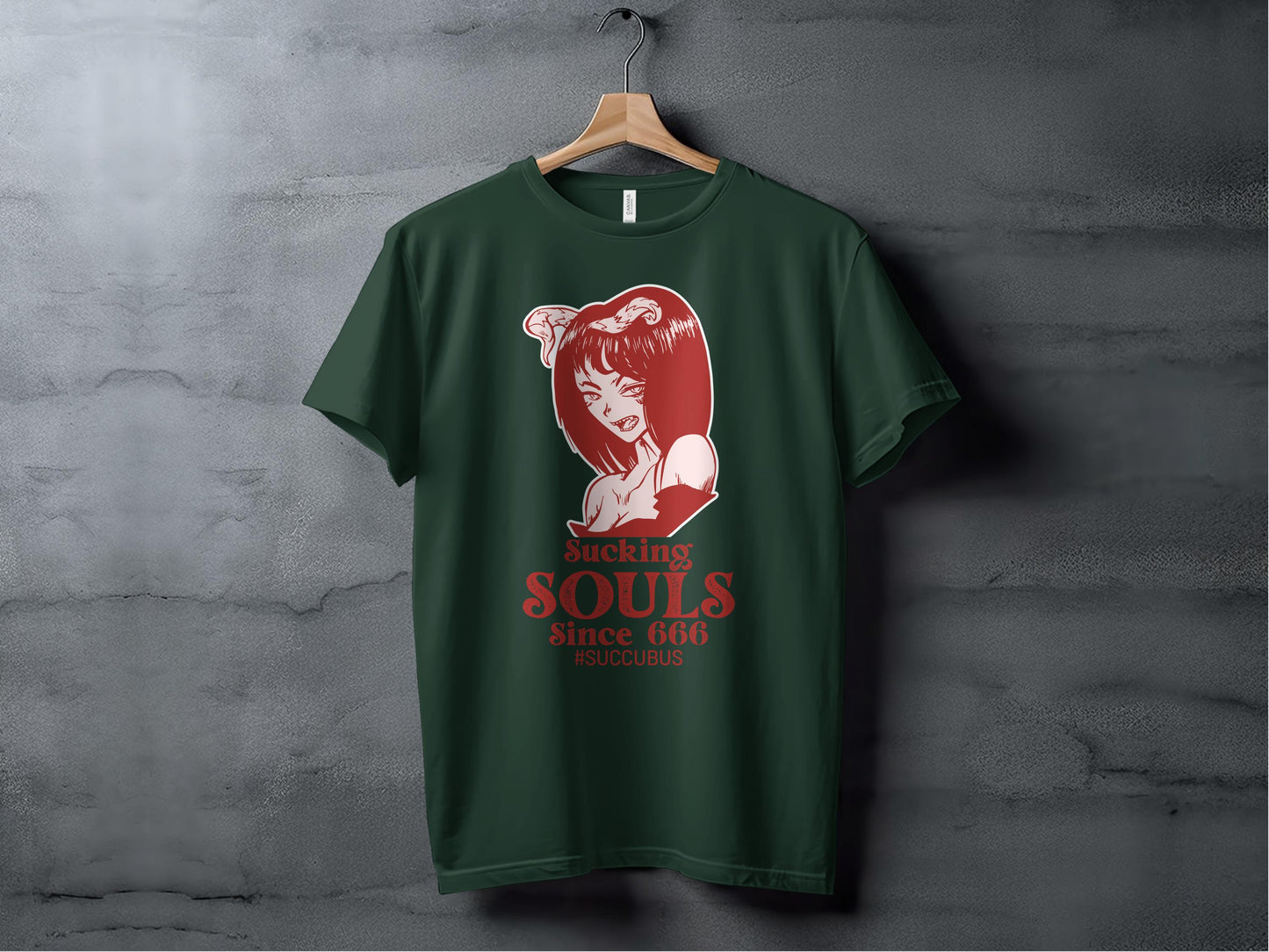 Sucking Souls Since 666 T-Shirt Anime Graphic product