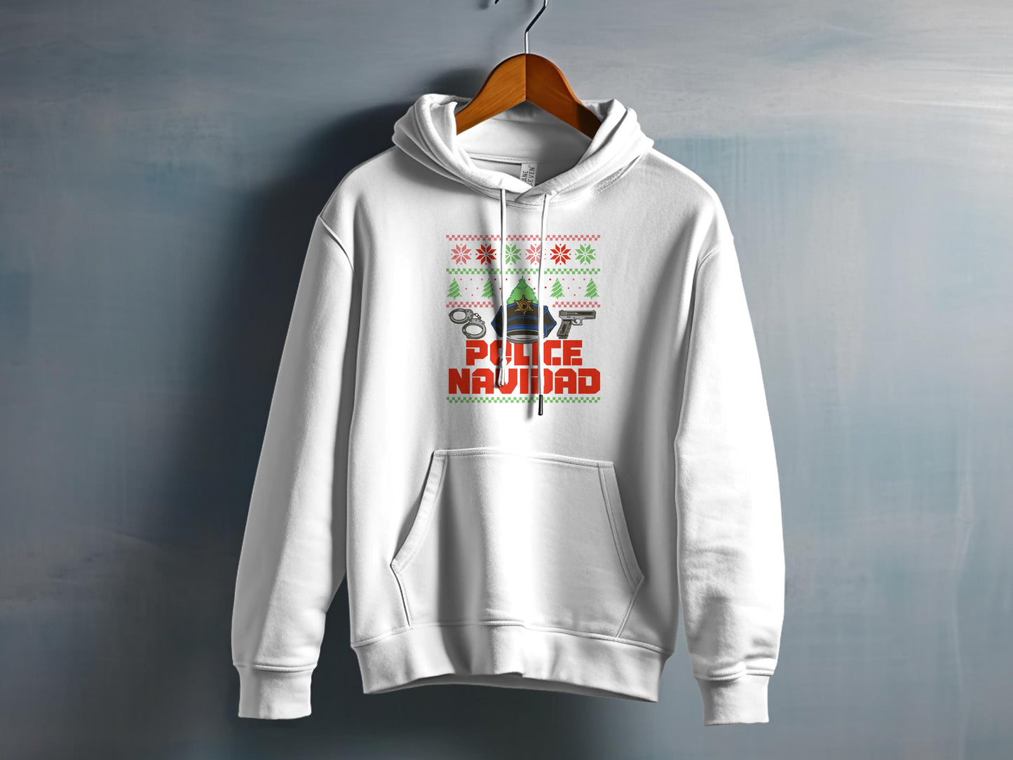 Feliz Navidad Holiday Design Hoodie product