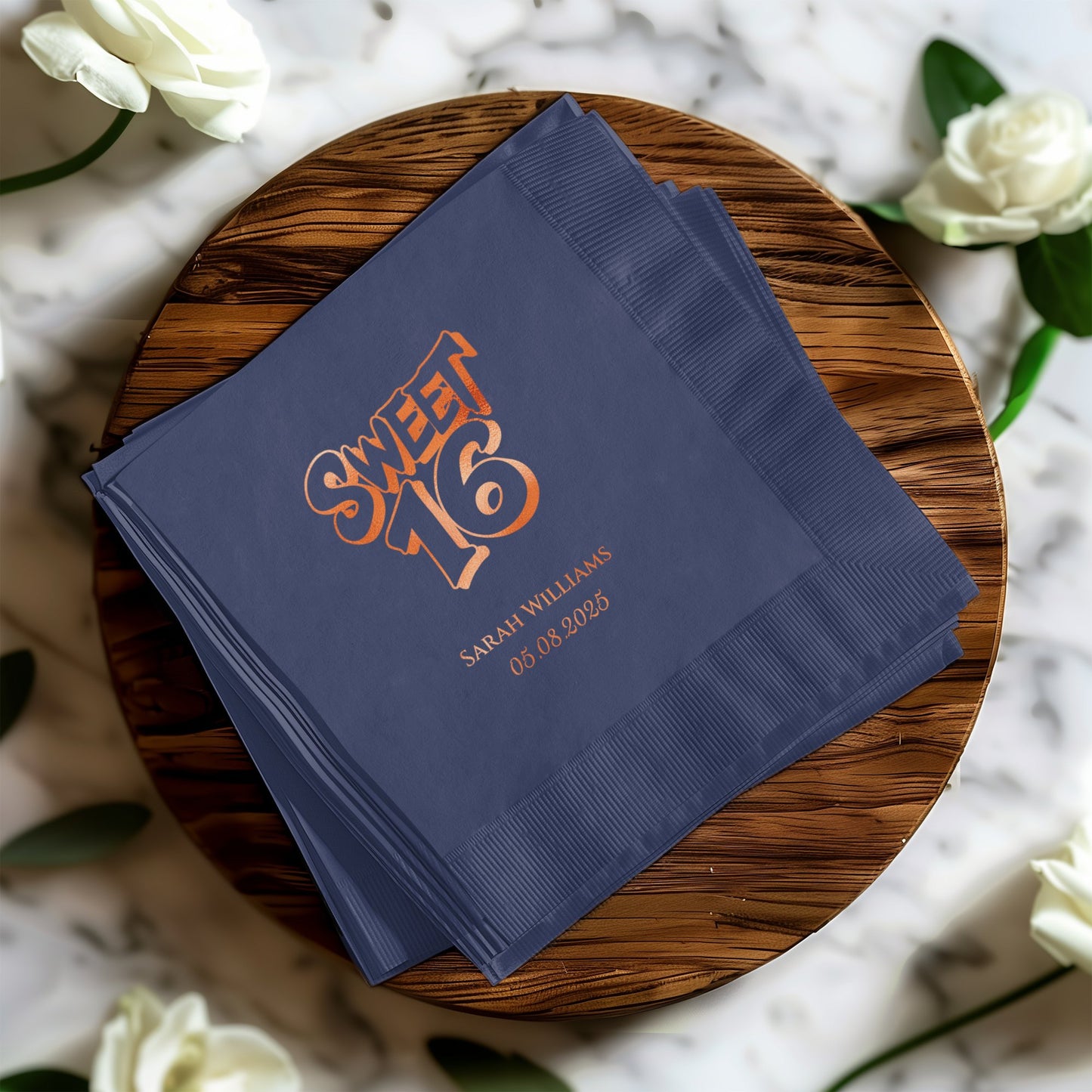 Sweet 16 Personalized Napkins Celebration Product