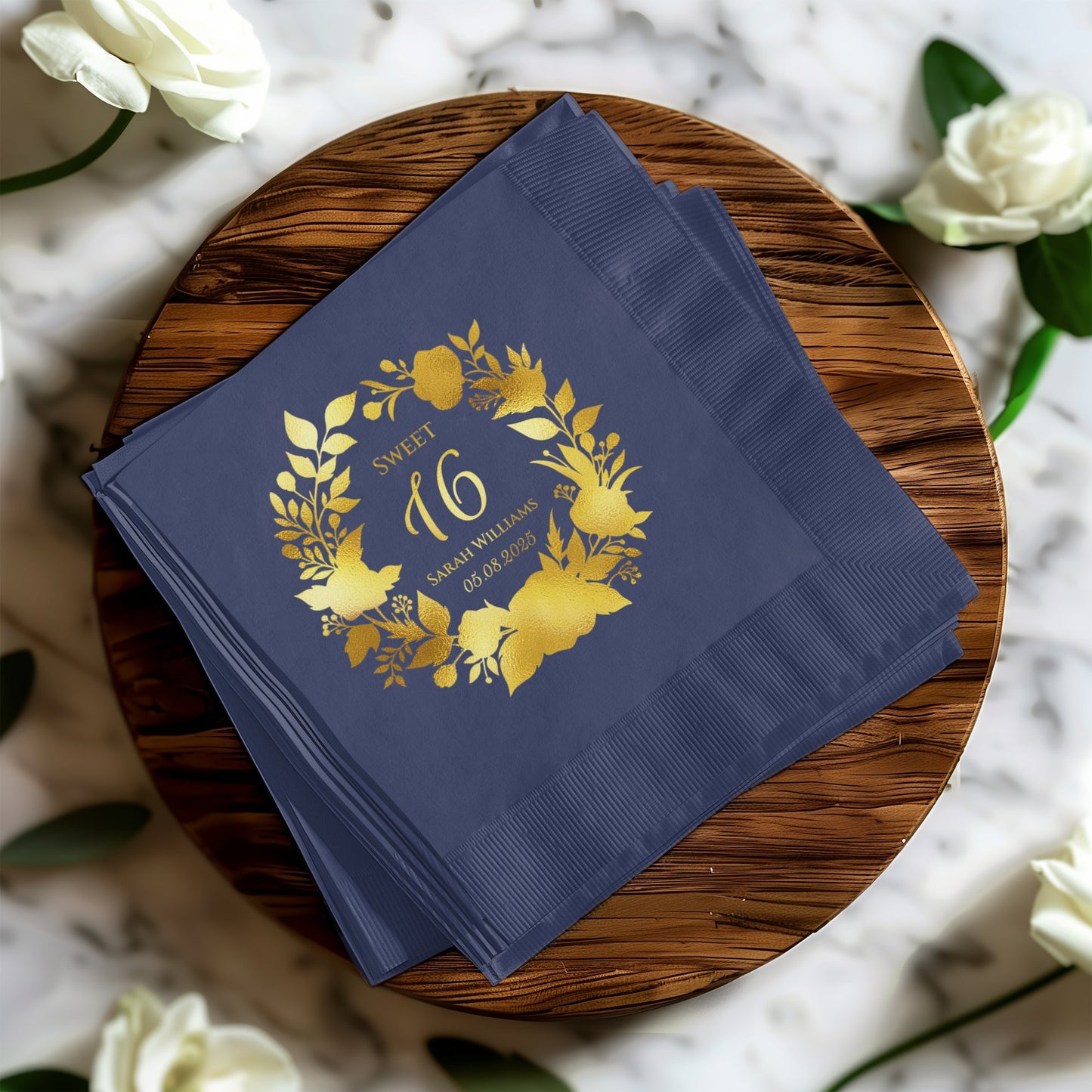 Sweet 16 Party Customizable Personalized Napkin product
