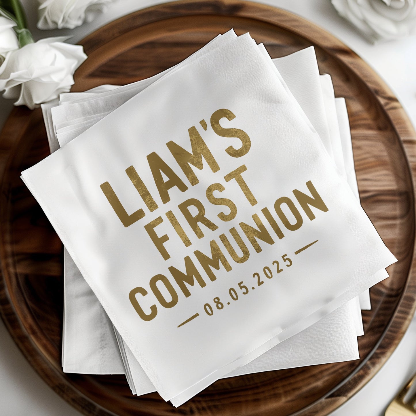Liam's First Communion 08.05.2025 Napkin product type