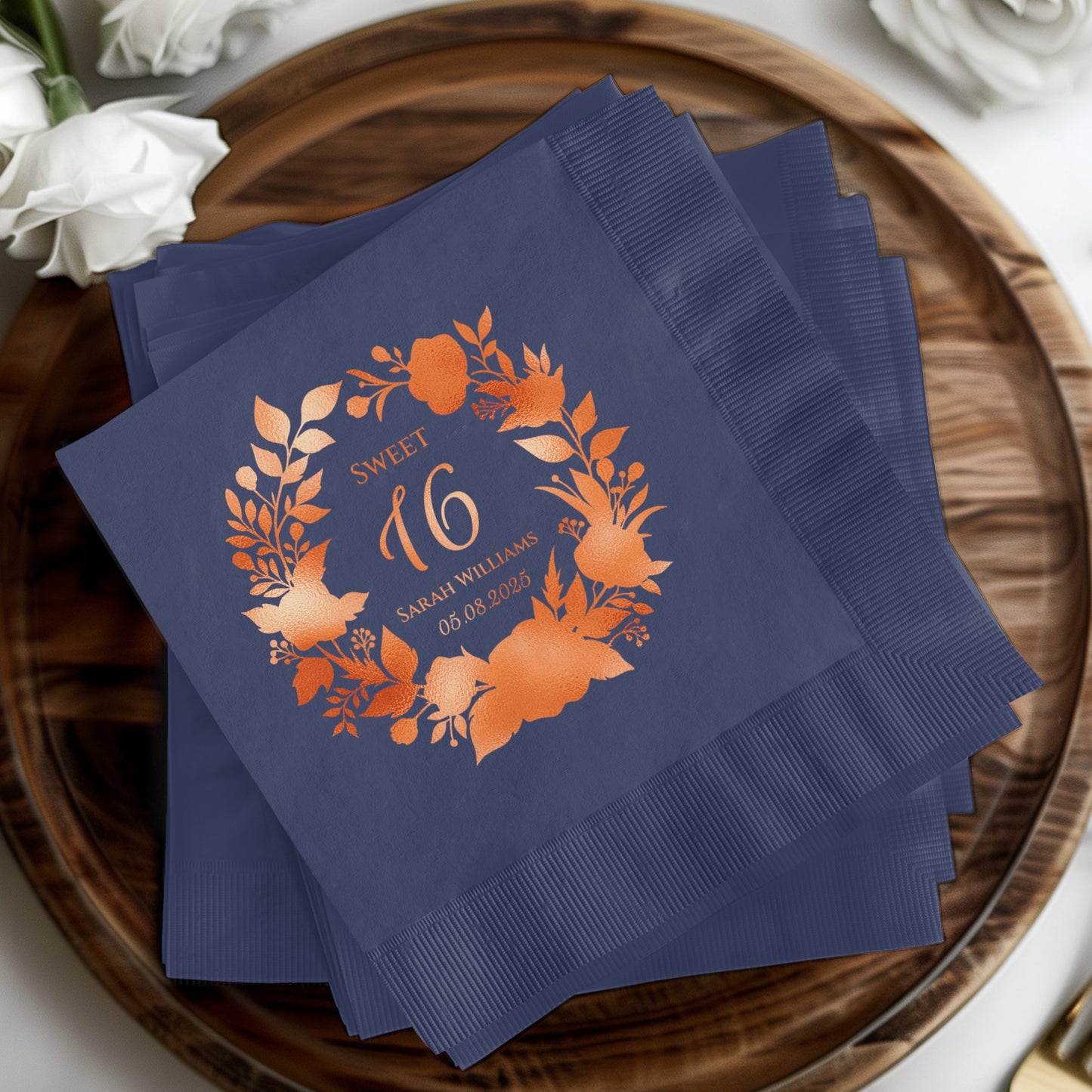 Personalized Sweet 16 Napkins Special Event Product