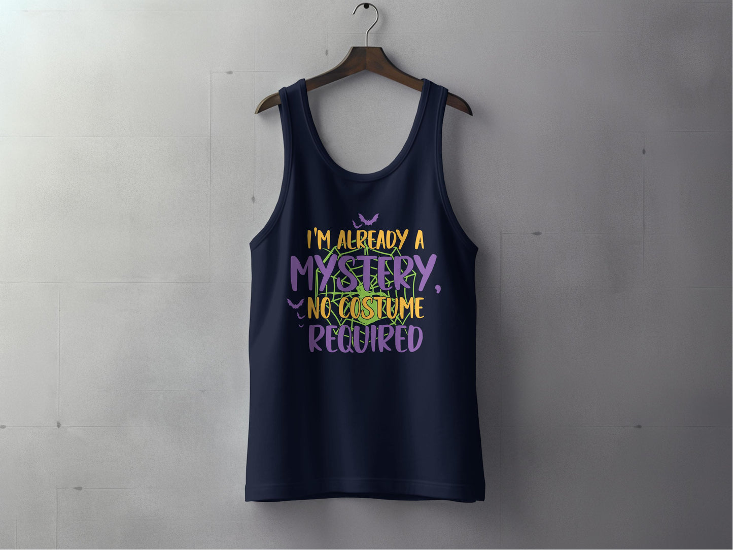 I'm Already a Mystery No Costume Required Tank Top Product