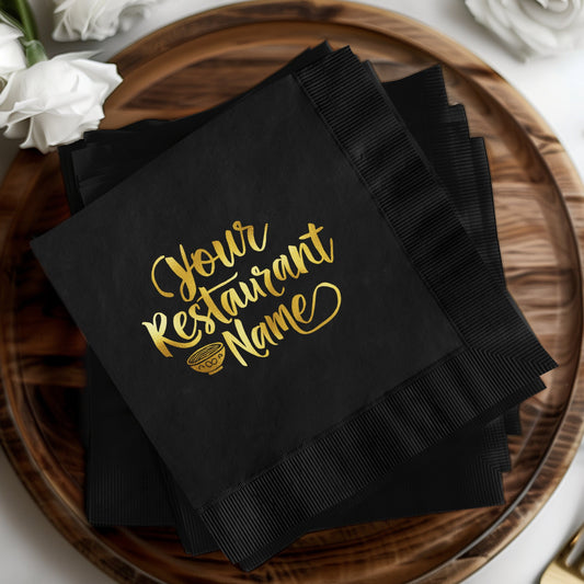Customized Restaurant Napkins for Dining Product