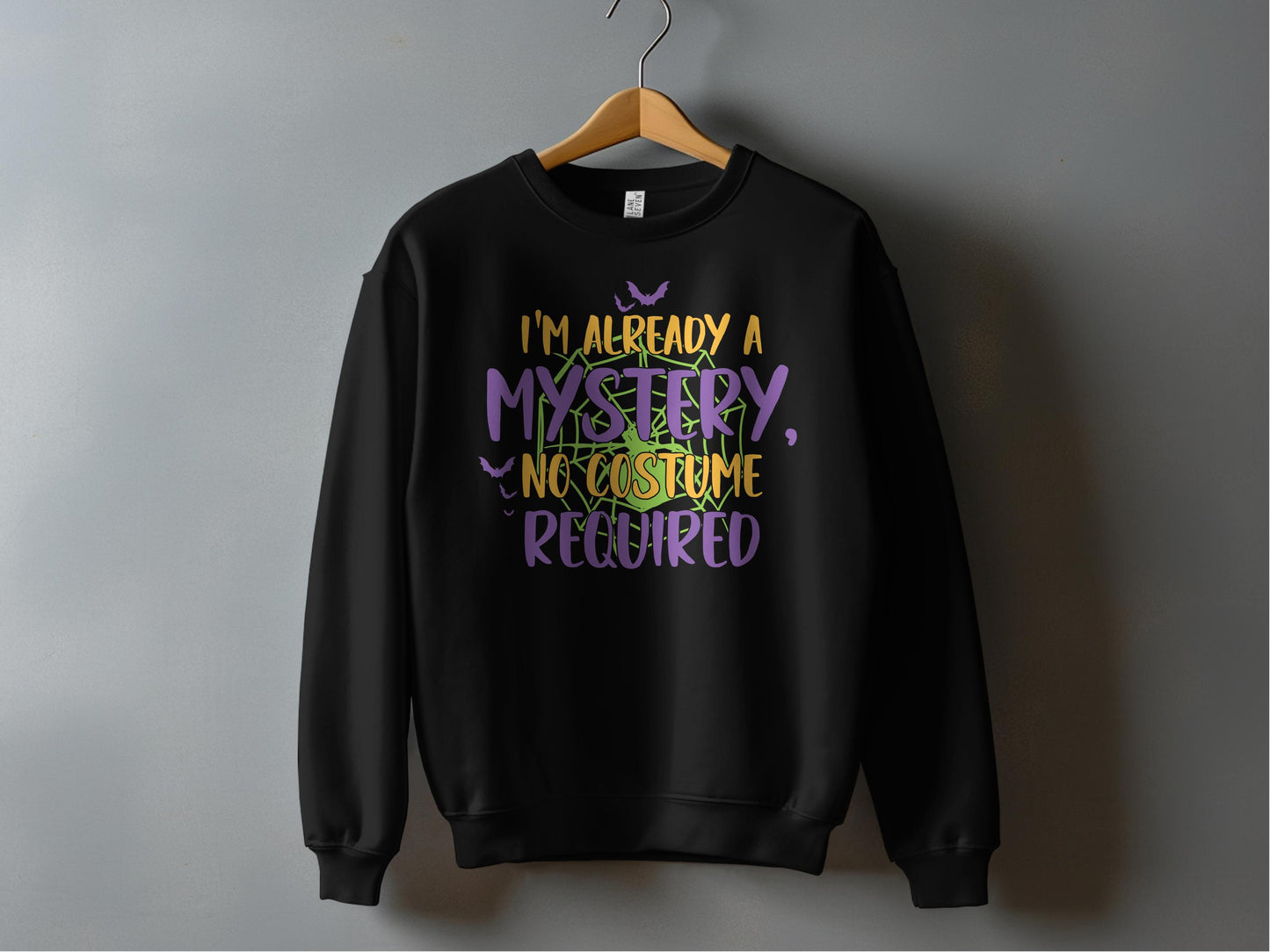 I'm Already A Mystery No Costume Required product type