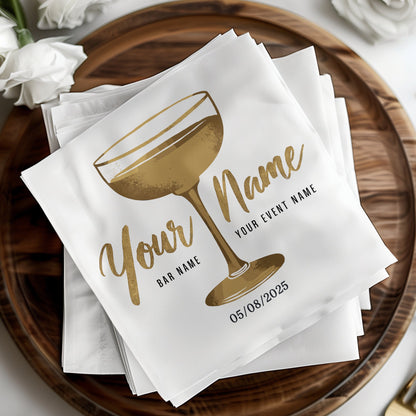 Personalized Custom Event Name Napkins product type