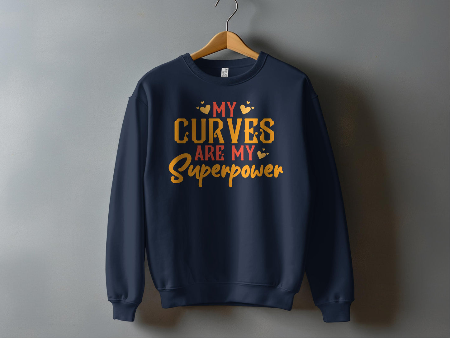 My Curves Are My Superpower Sweatshirt product type