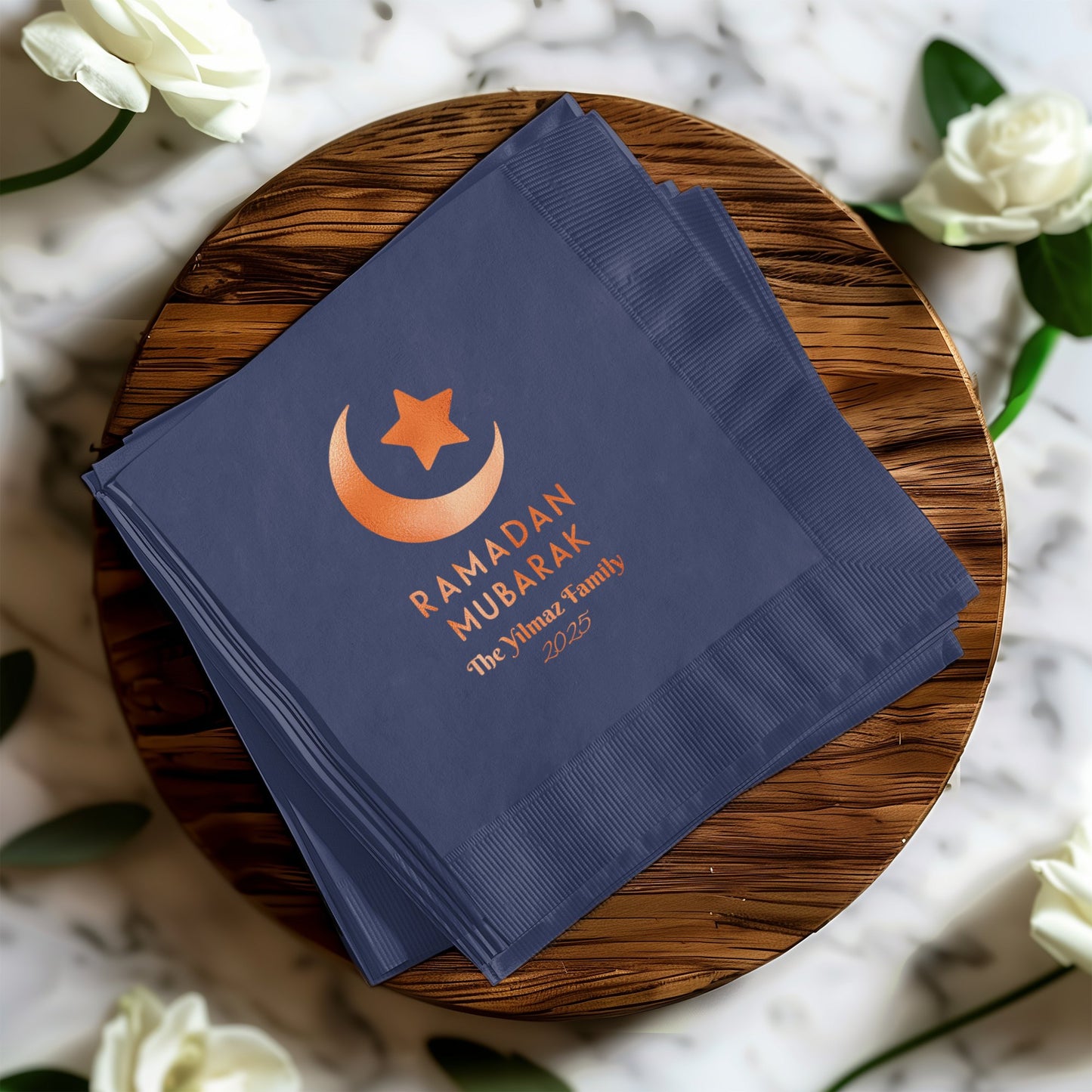 Ramadan Mubarak 2023 personalized napkin product