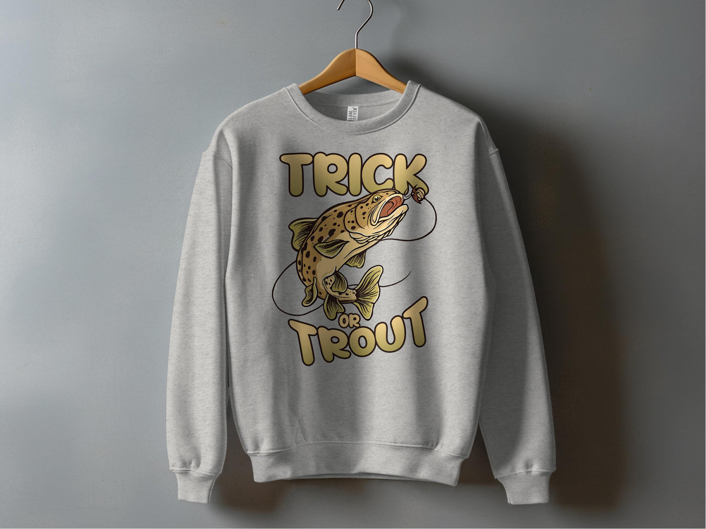 Trick or Trout Graphic Sweatshirt product type