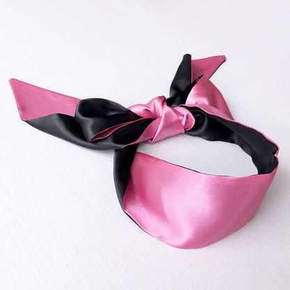 Silk Blindfold & Handcuff For Couples