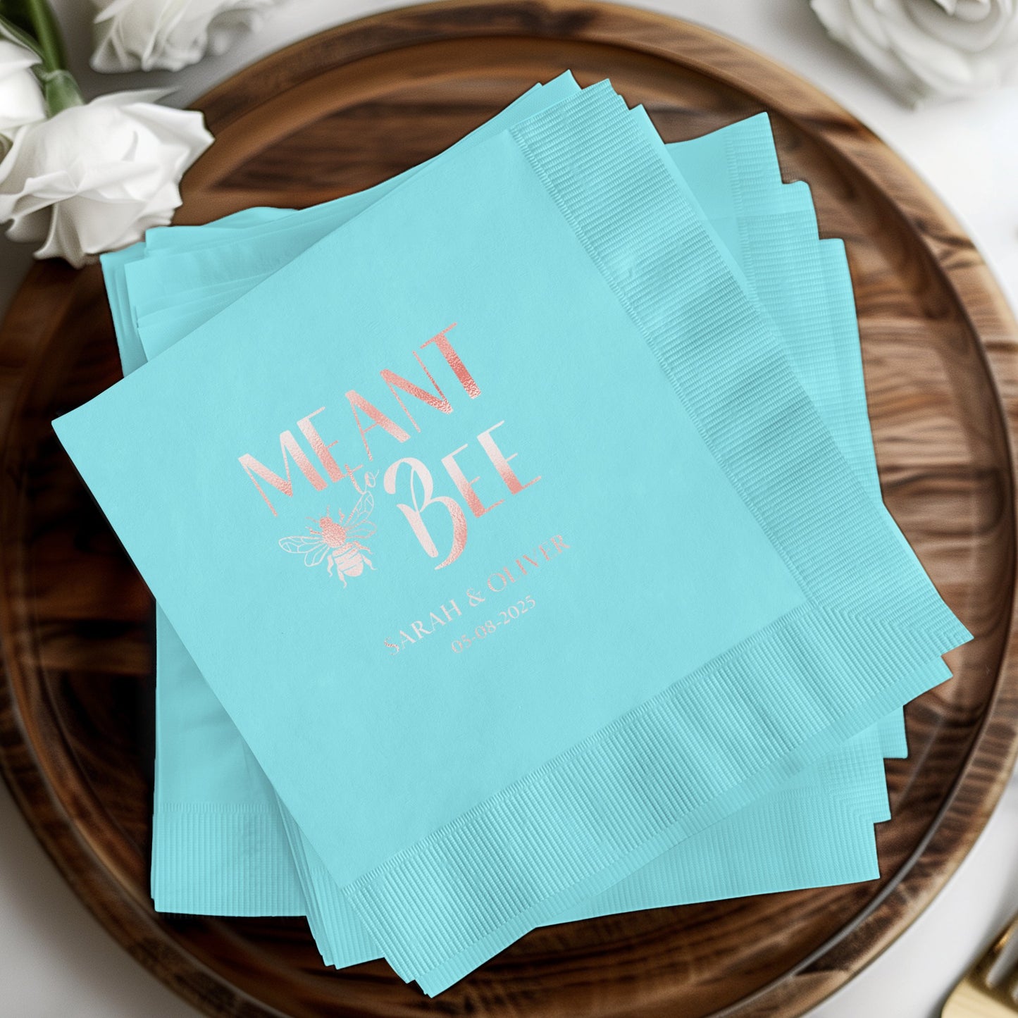 Meant To Bee Personalized Event Napkins product
