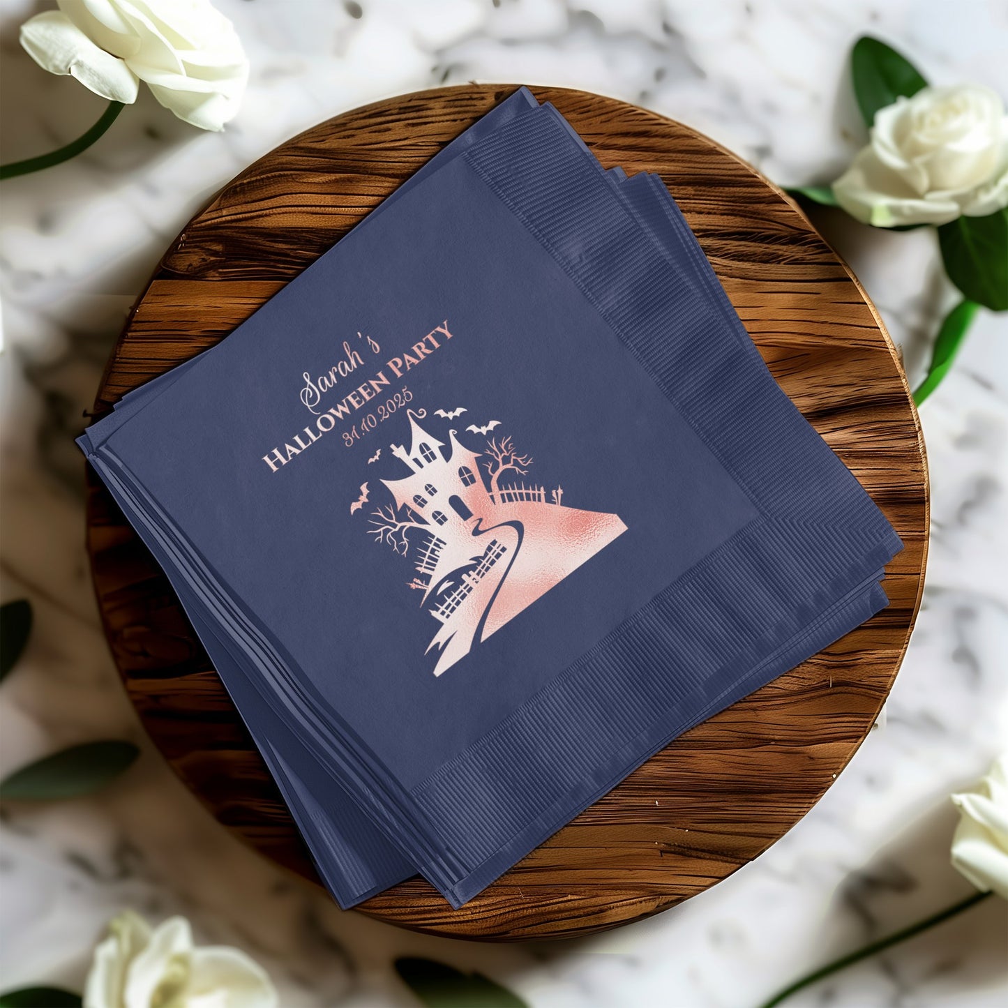 Custom Halloween Party Napkin product