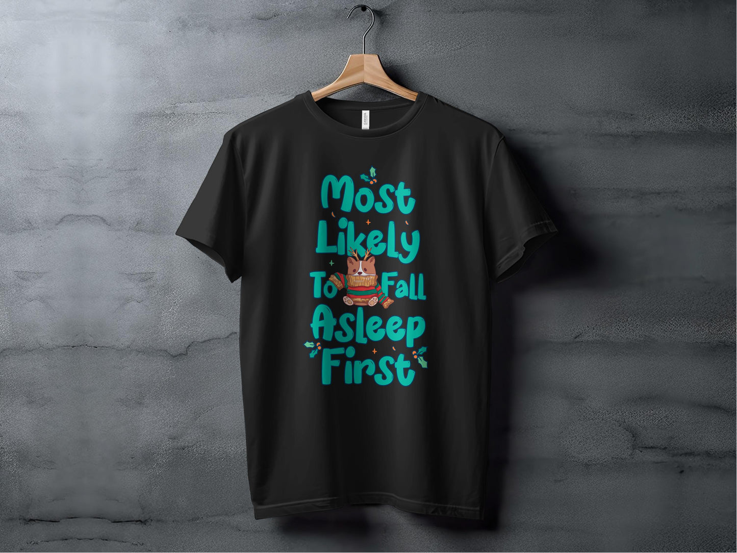 Most Likely to Fall Asleep First T-Shirt product type