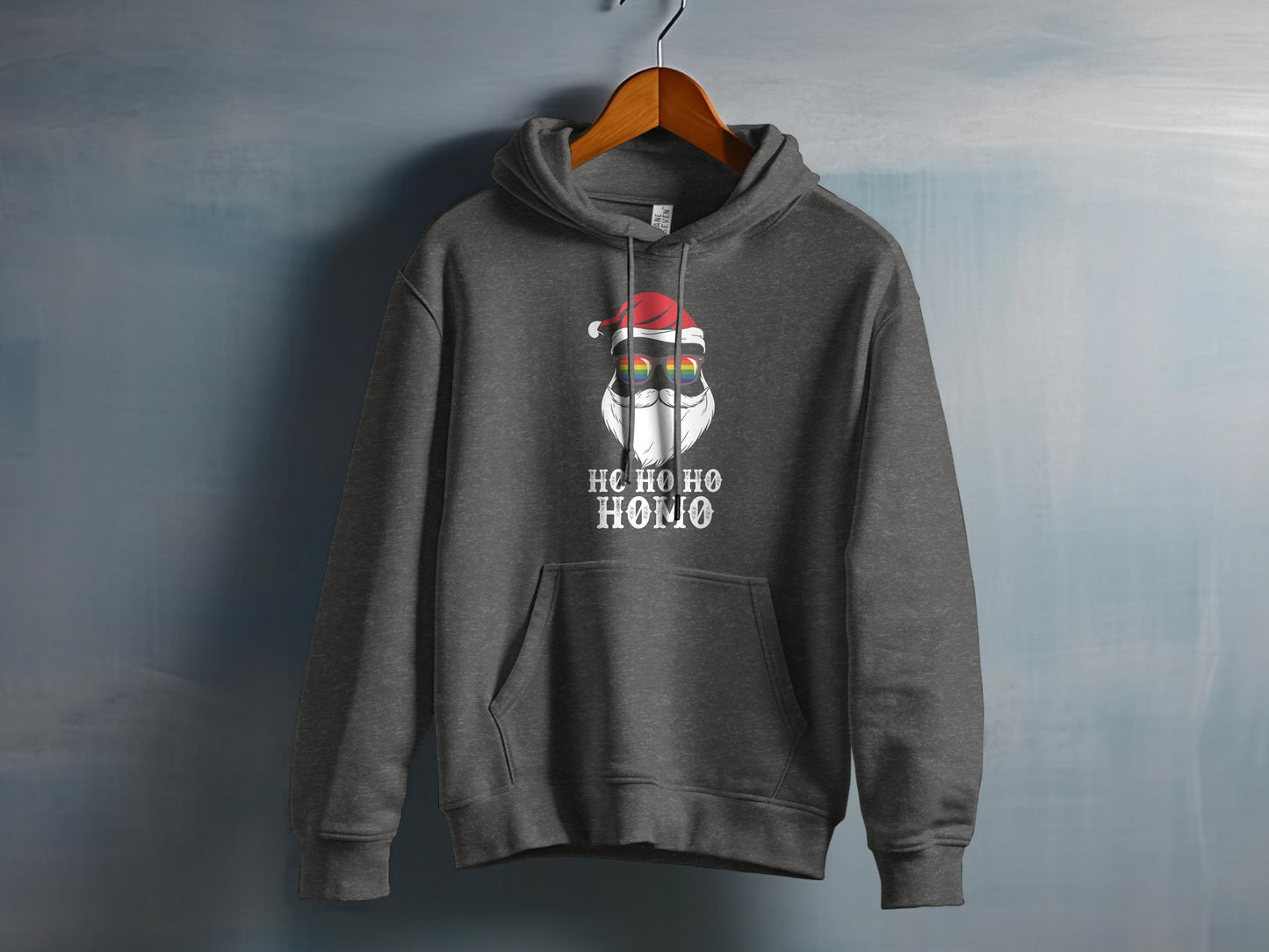 Festive Darth Vader Ho Ho Ho Santa Hoodie product