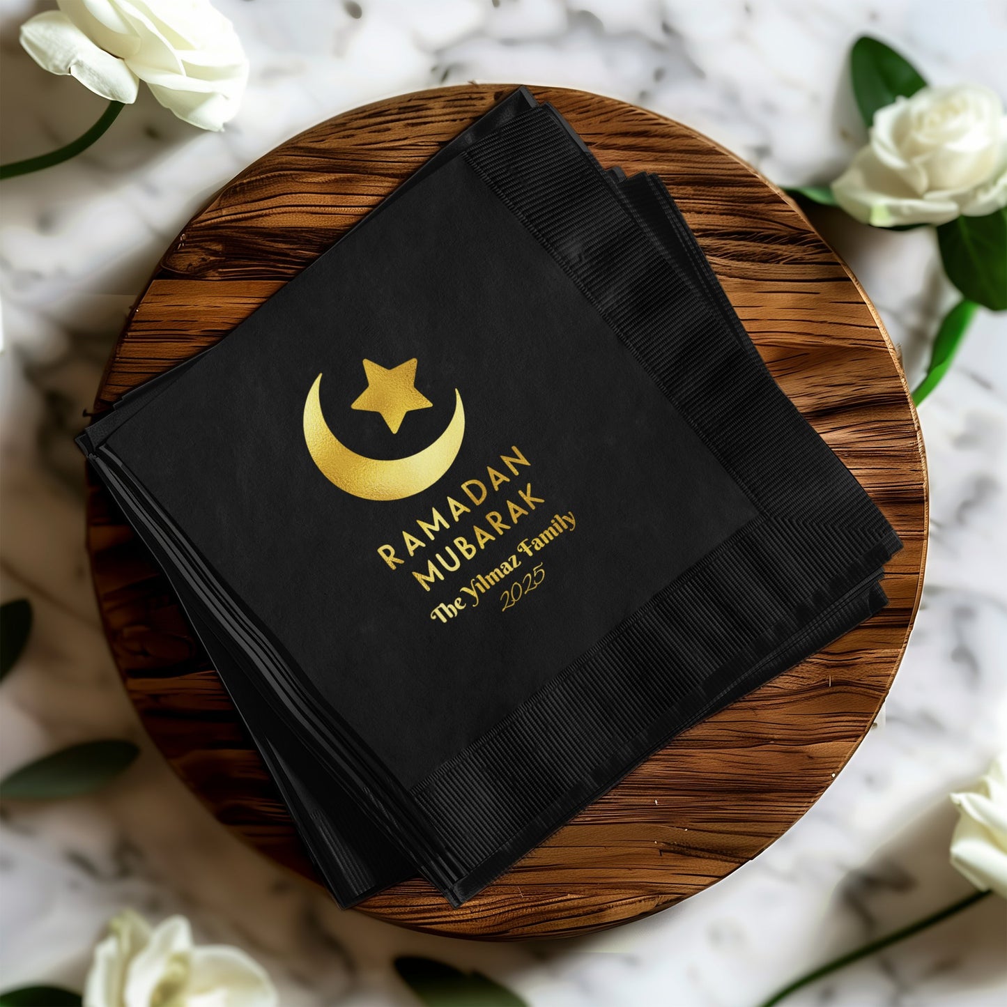 Personalized Ramadan Mubarak Napkins Party product