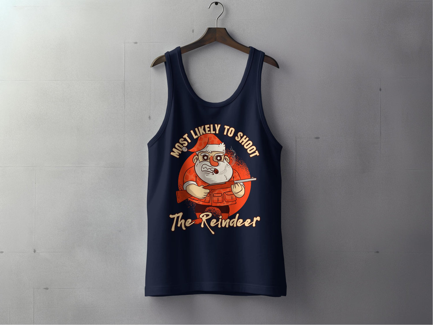 Most Likely to Shoot The Reindeer Tank Top product