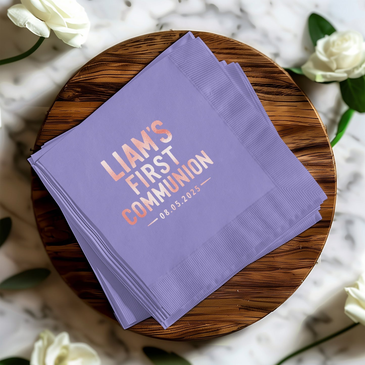 Liam's First Communion 08.05.2025 napkin product