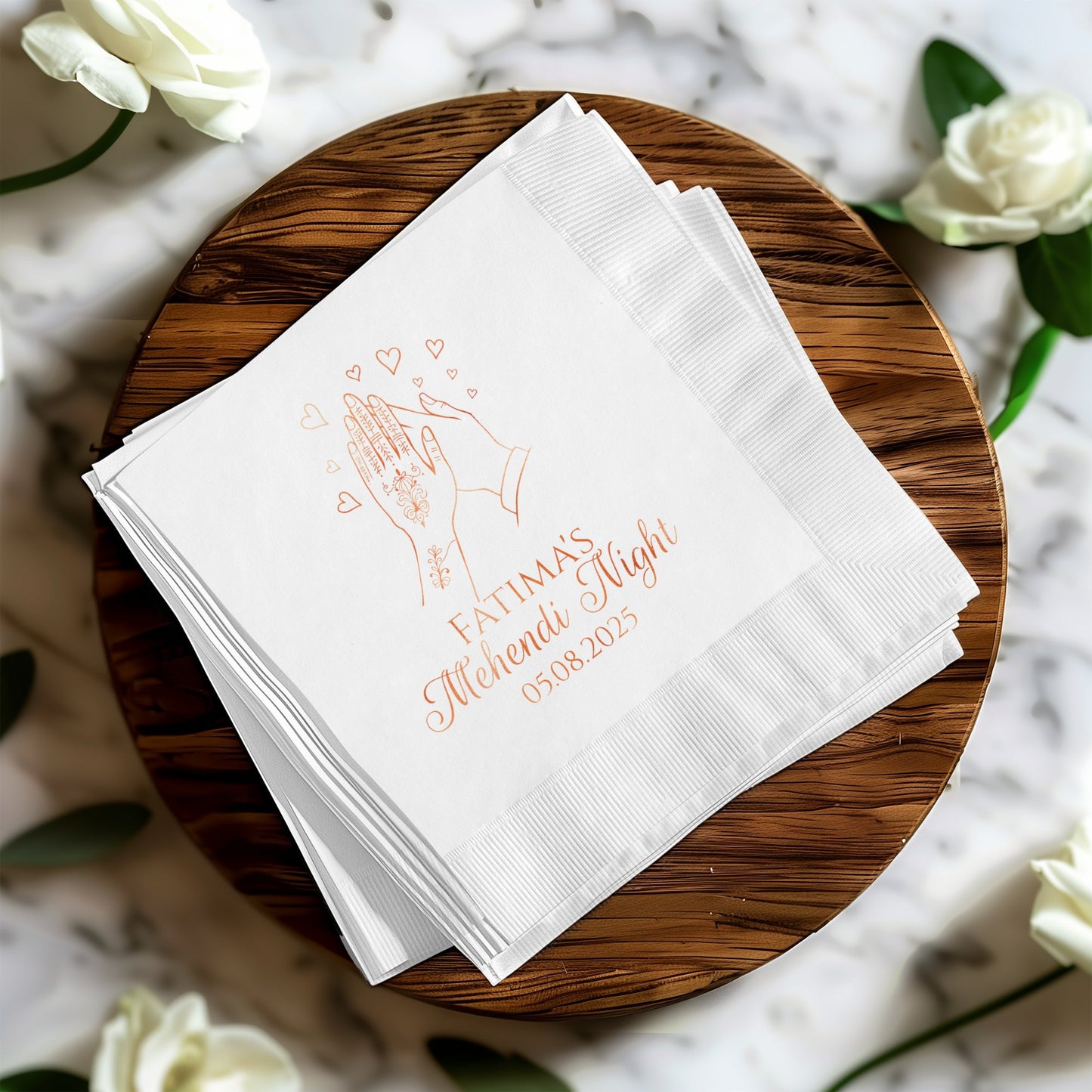 Fatima's Weekend Night Personalized Napkins product