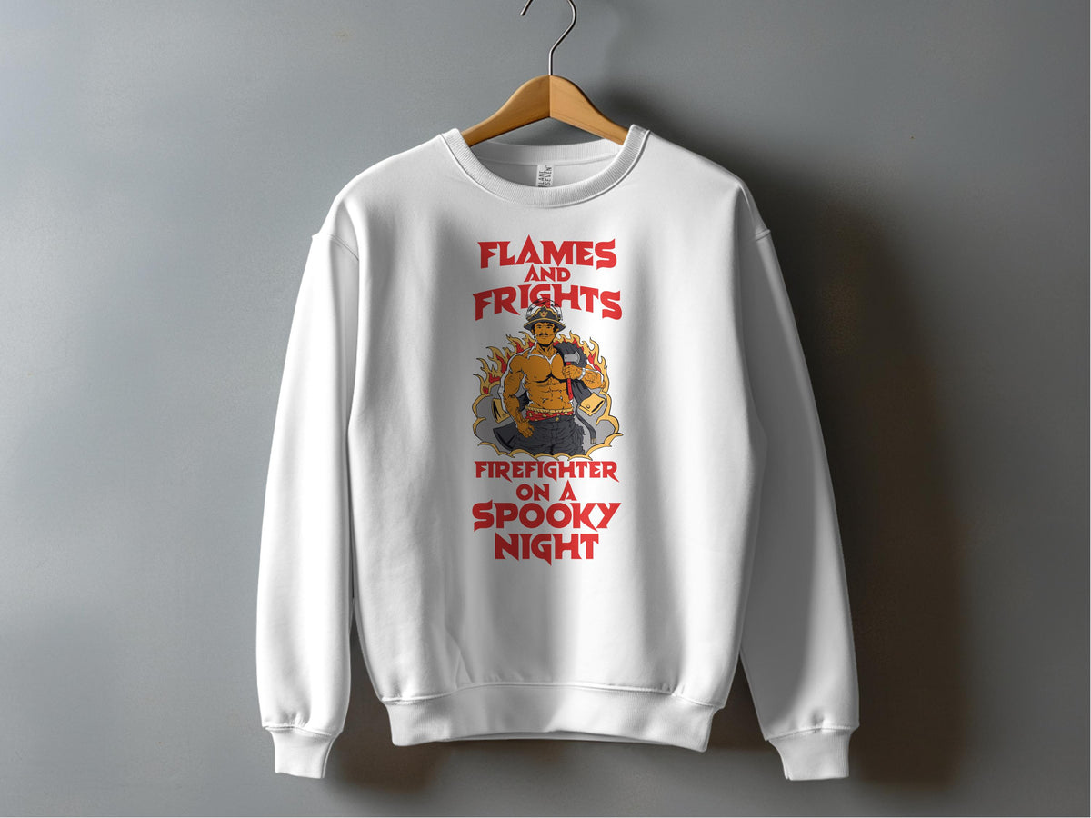 Flames and Frights Firefighter on a Spooky Night product