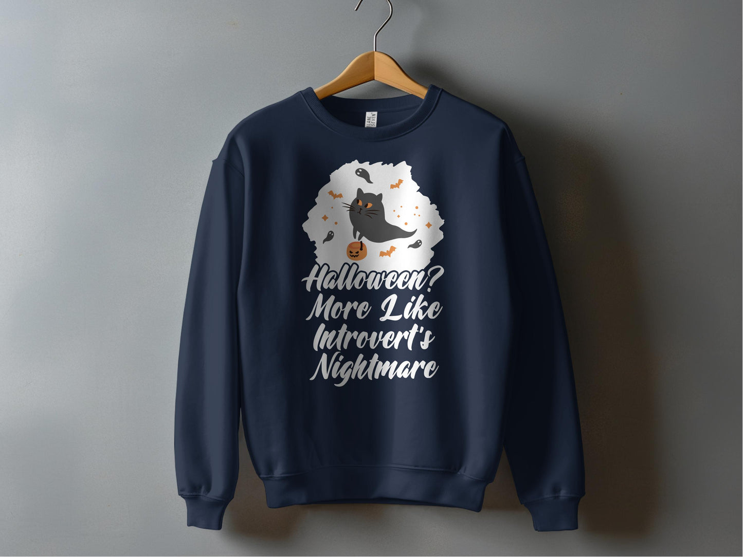 Halloween Introvert's Nightmare Graphic Sweatshirt product