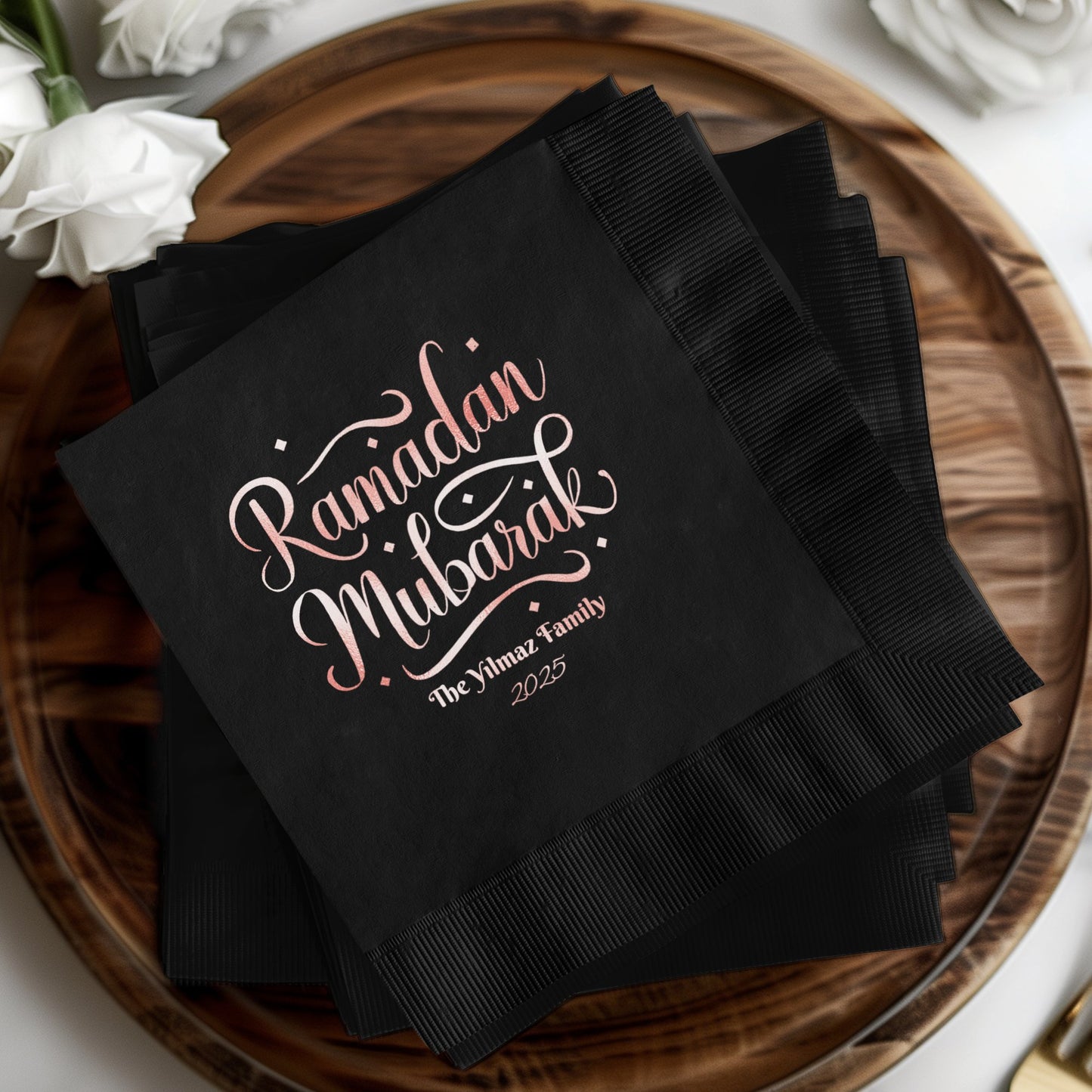 Ramadan Mubarak 2023 Custom Printed Napkins product type