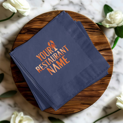 Personalized Restaurant Name Napkin product