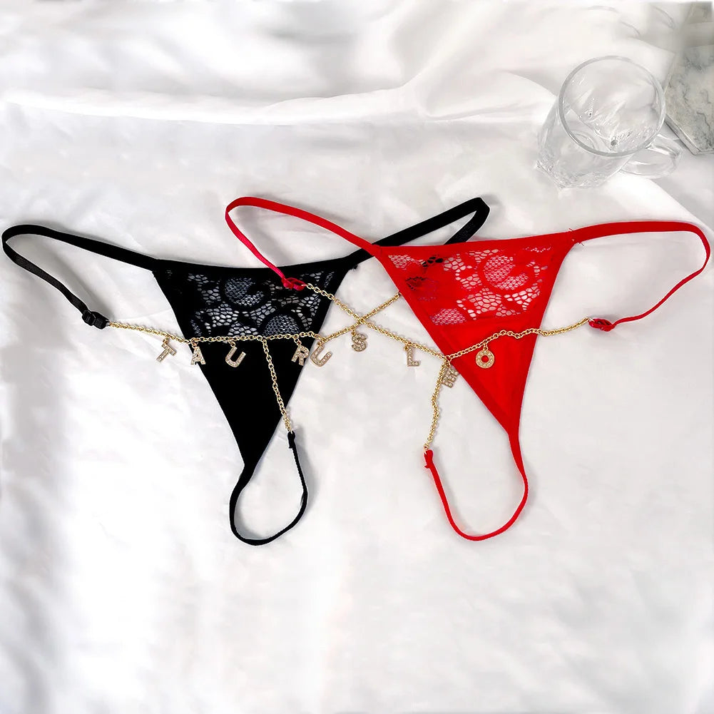 Size Adjustable Personalized Thong