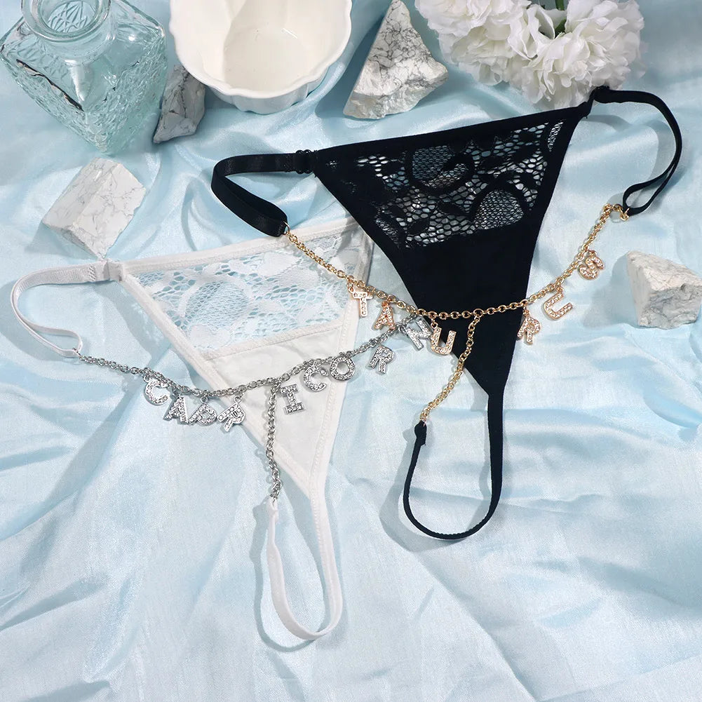 Size Adjustable Personalized Thong