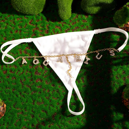 Sexy Custom Thong Adjustable Size