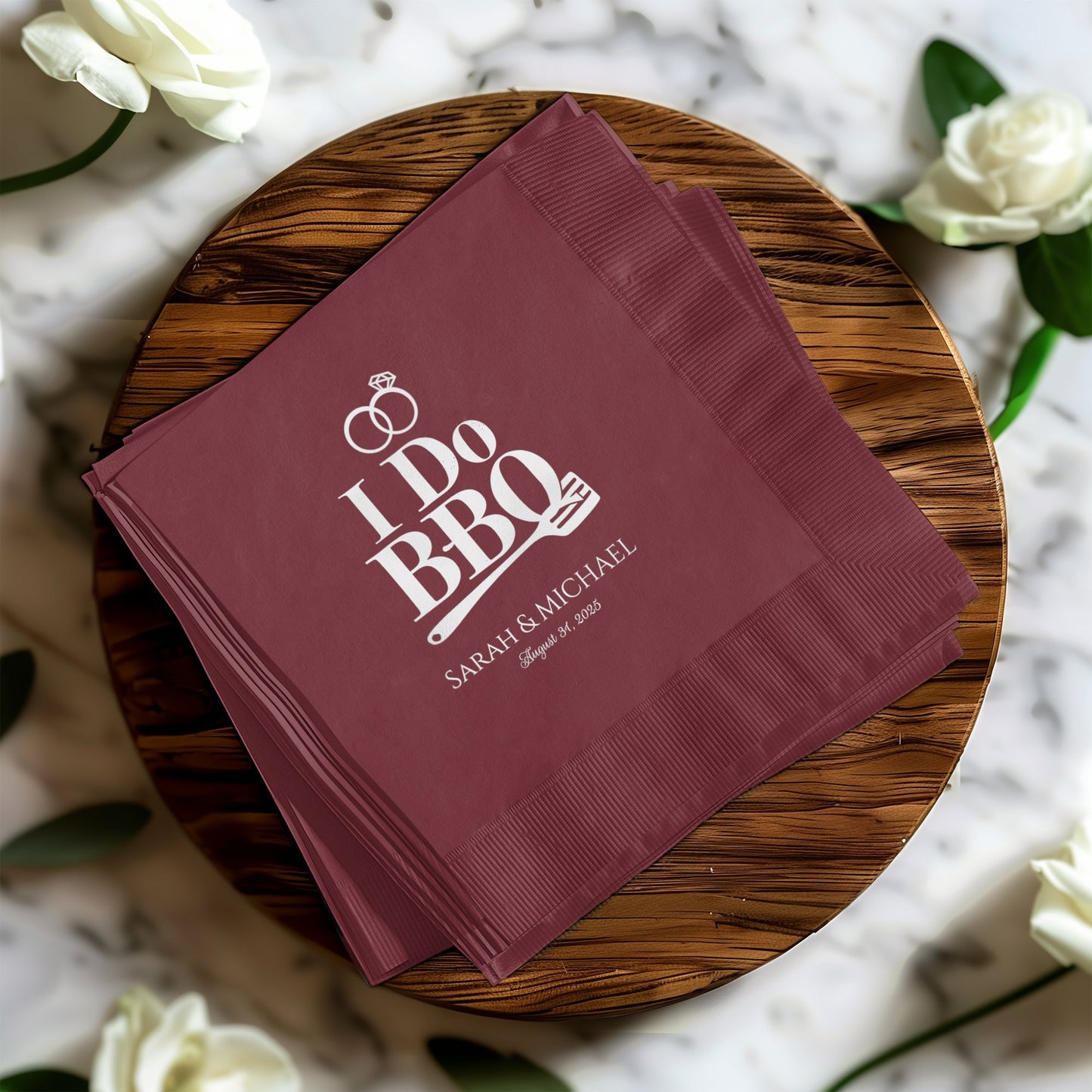 I Do BBQ Sarah Michael September 2020 napkin product type