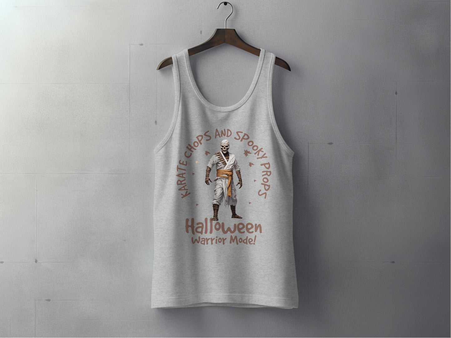 Karate Chops and Spooky Props Halloween Tank Top product