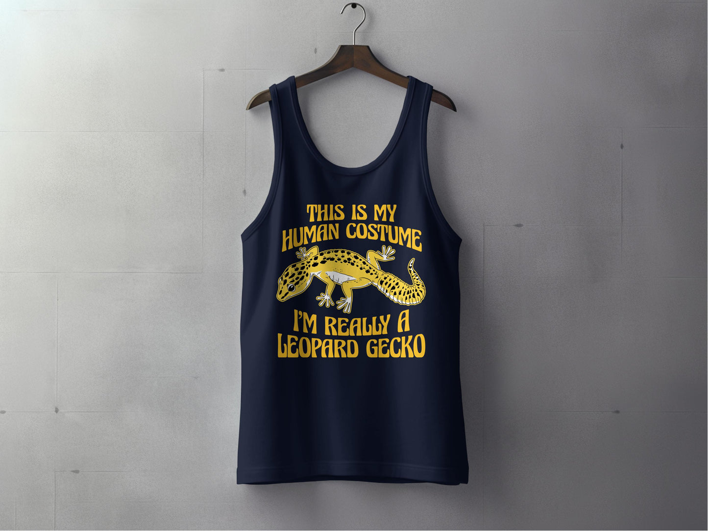This Is My Human Costume I'm Leopard Gecko Tank Top