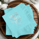 Happy New Year Light Blue Napkins Party product type
