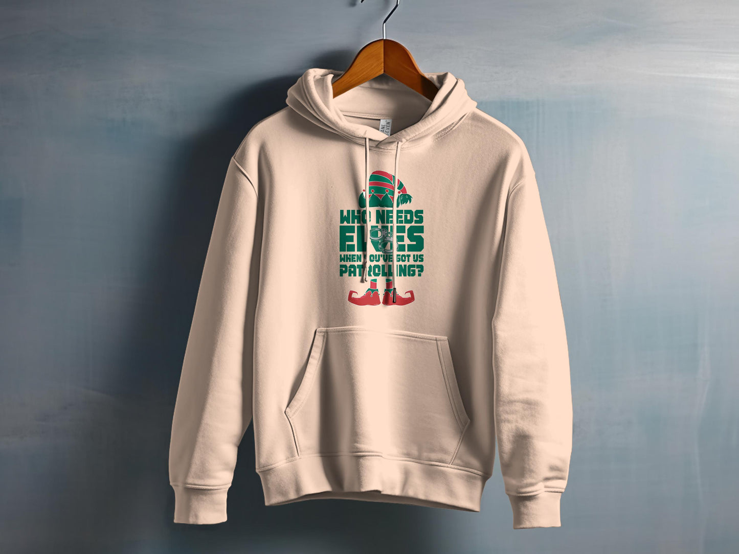 Festive Winter Elf Hoodie Perfect Holiday Gift product