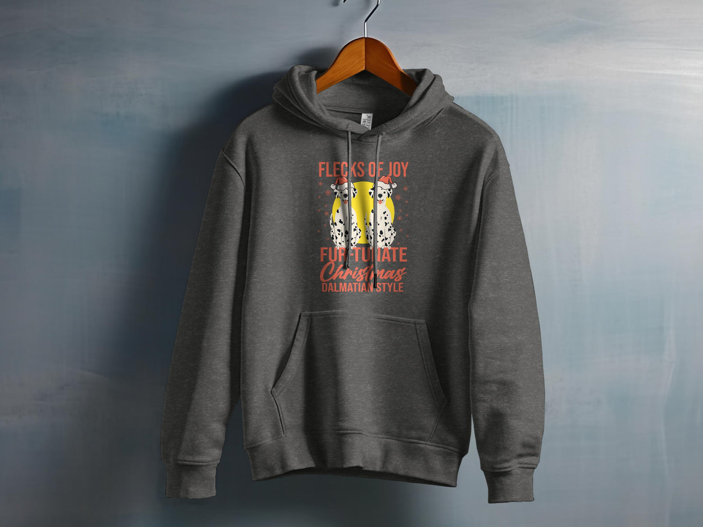 Flecks of Joy Ultimate Christmas Dalmatian Hoodie product