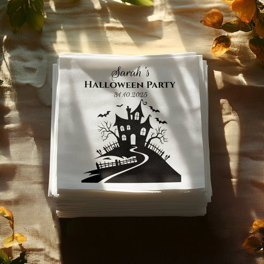 Personalized Halloween Party Napkins product