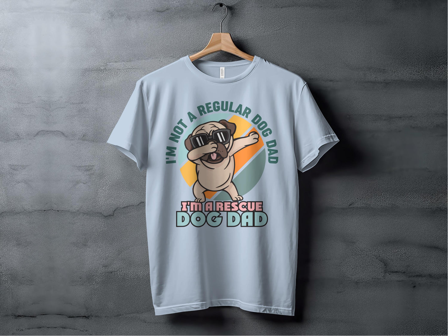 I'm Not a Regular Dog Dad I'm a Rescue Dog Dad T-shirt product type
