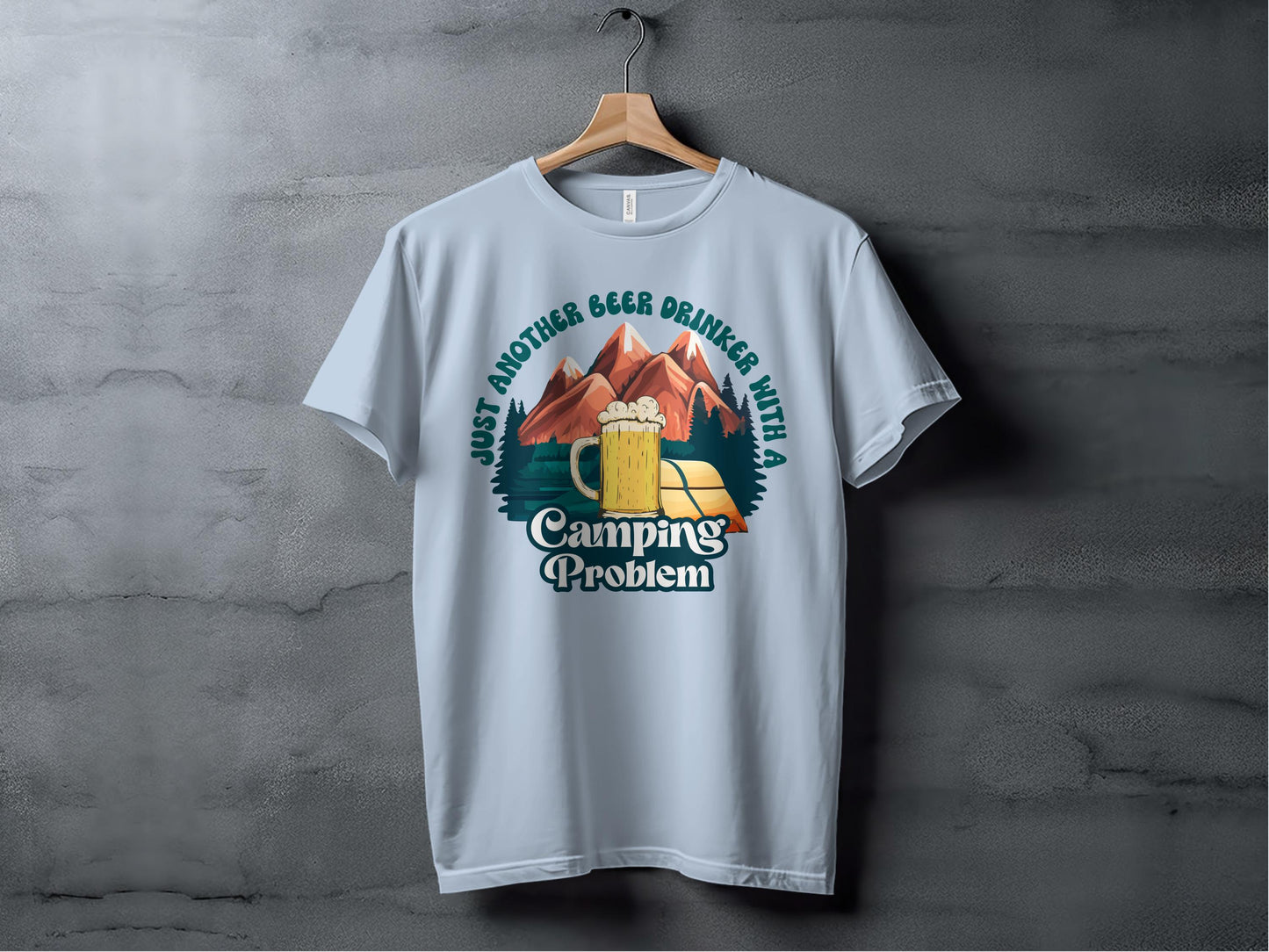 Must Another Beer Drinker With A Camping Problem shirt product
